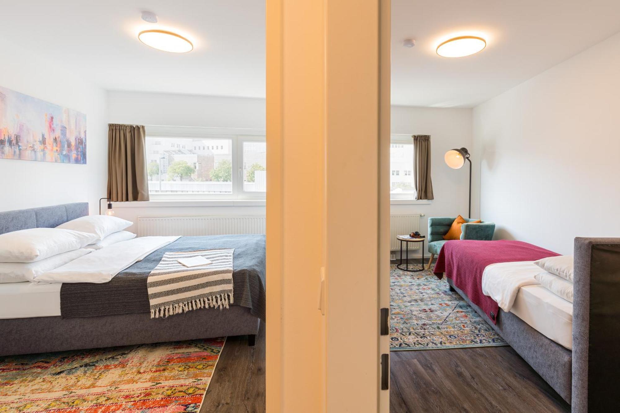 Urban Island I Riverside Apartments Wien Phòng bức ảnh